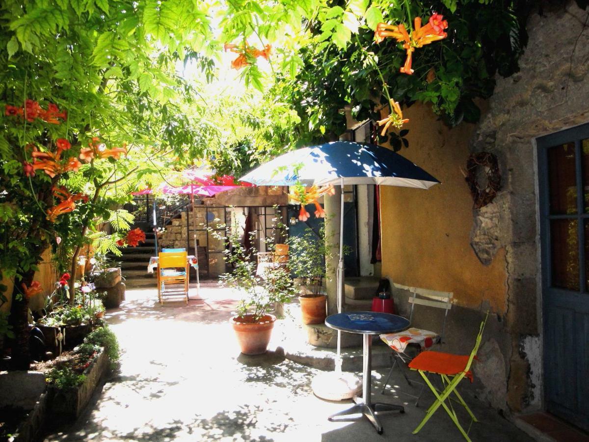 Hotel Chez Clairotte Salinelles Exterior foto